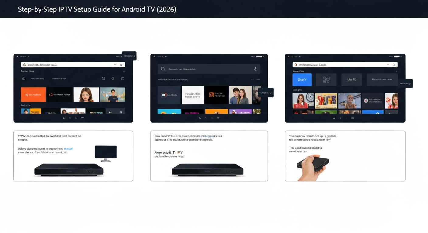 Step-by-Step IPTV Setup Guide for Android TV (2026)